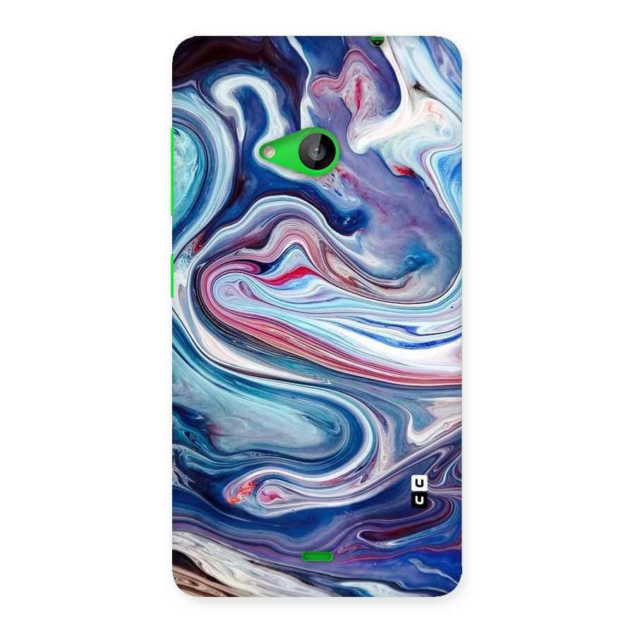Marble Style Printed Back Case for Lumia 535