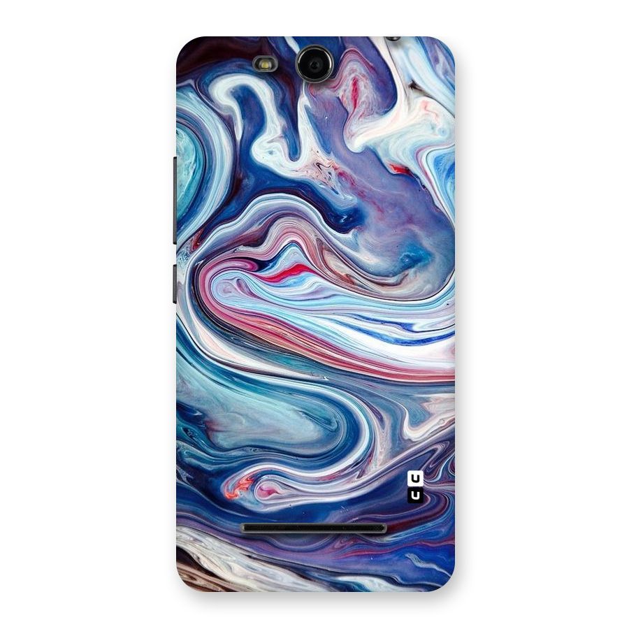 Marble Style Printed Back Case for Micromax Canvas Juice 3 Q392