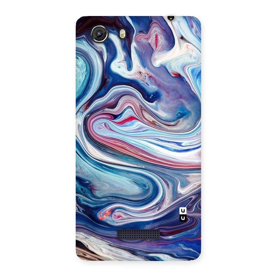 Marble Style Printed Back Case for Micromax Unite 3