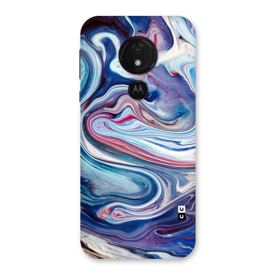 Marble Style Printed Back Case for Moto G7 Power