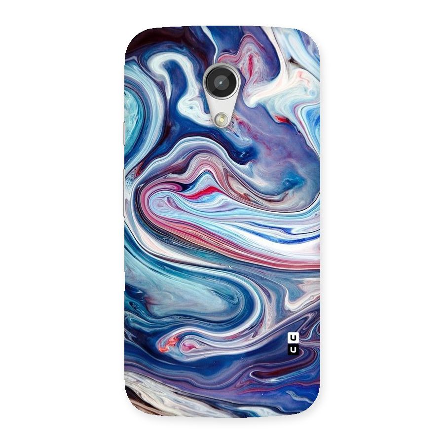 Marble Style Printed Back Case for Moto G 2nd Gen