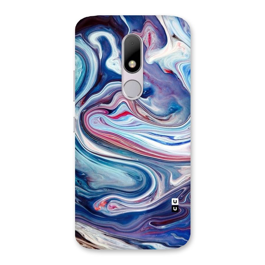 Marble Style Printed Back Case for Moto M