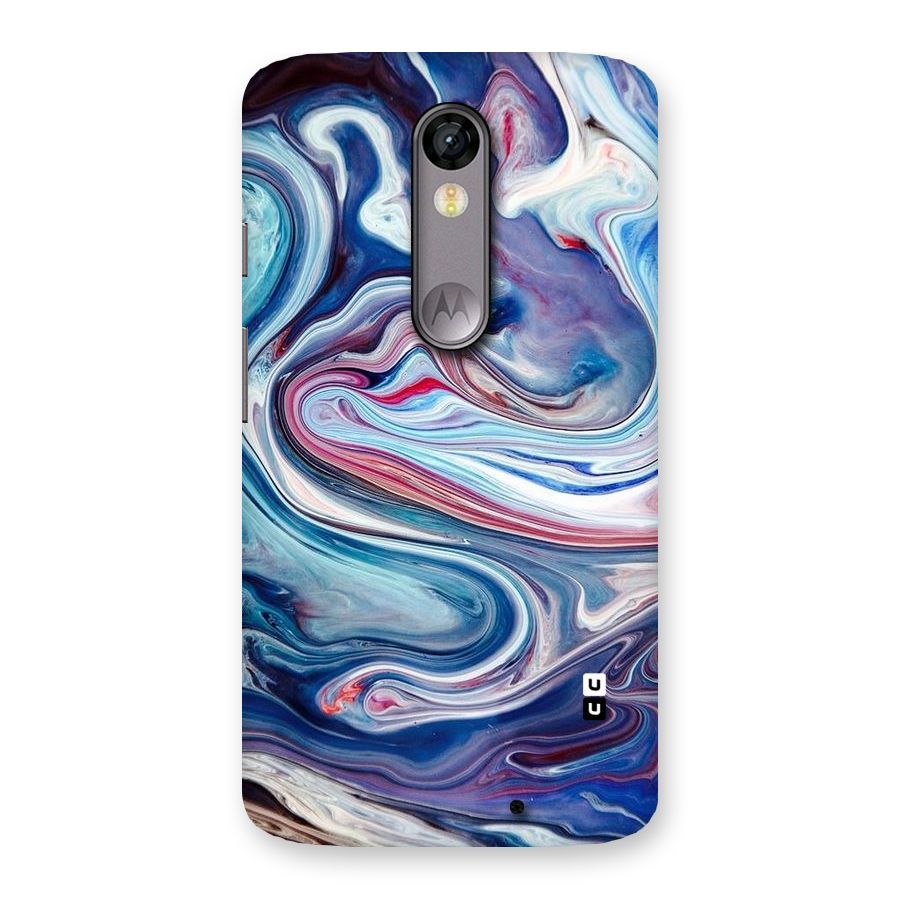 Marble Style Printed Back Case for Moto X Force