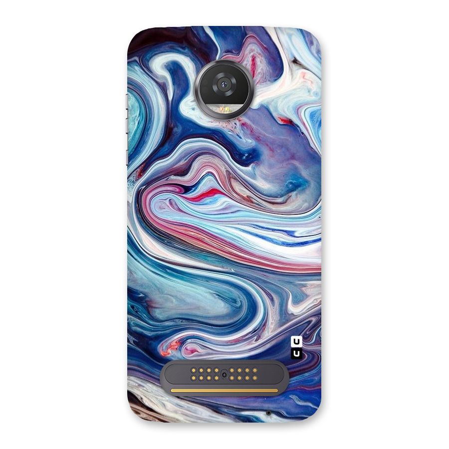 Marble Style Printed Back Case for Moto Z2 Play