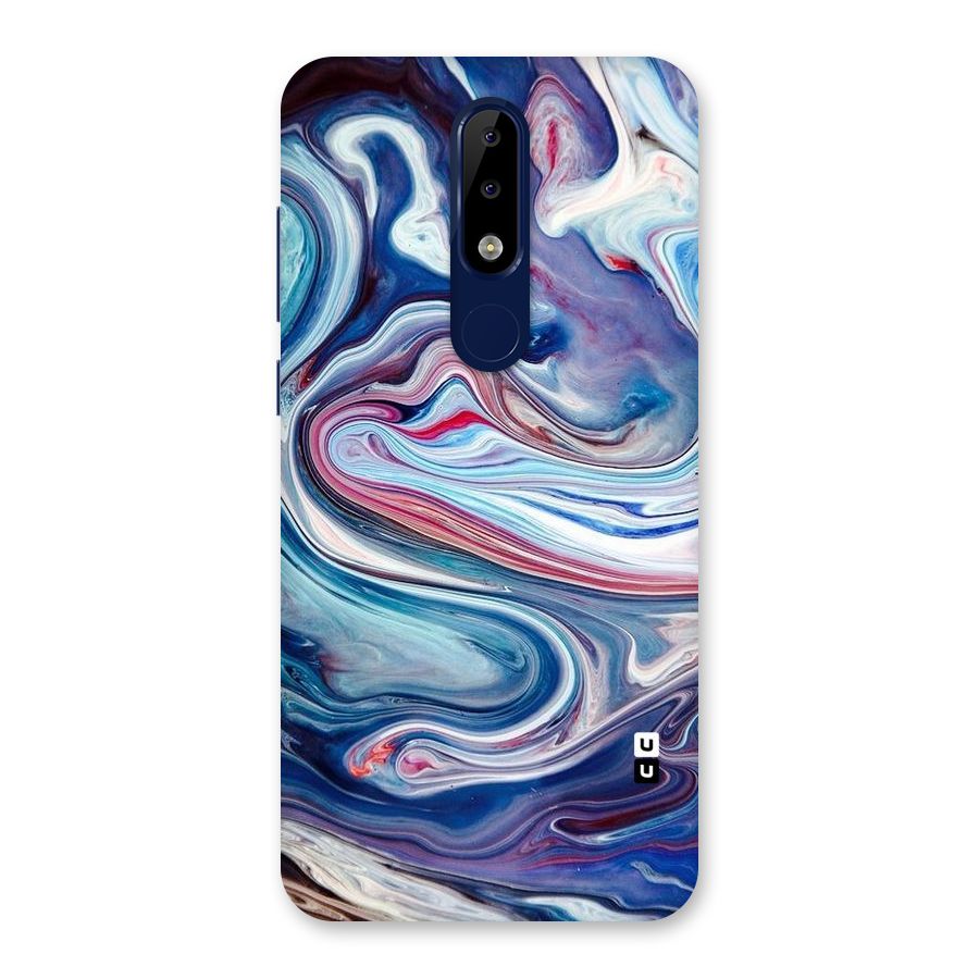 Marble Style Printed Back Case for Nokia 5.1 Plus