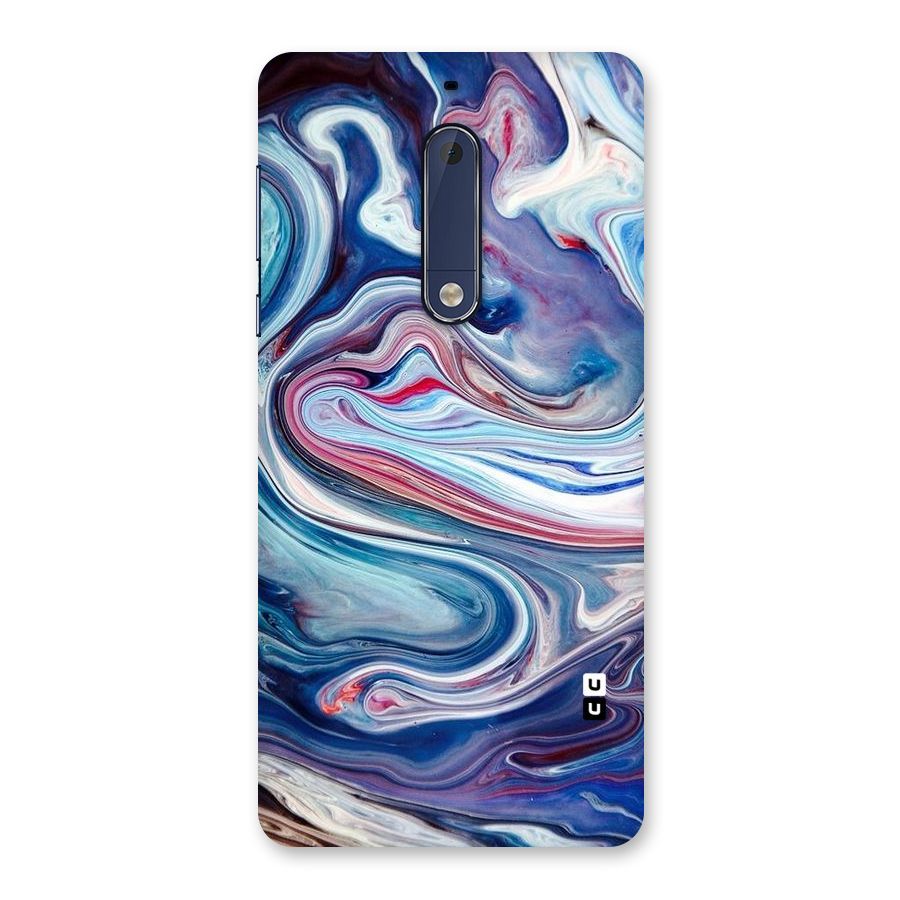 Marble Style Printed Back Case for Nokia 5