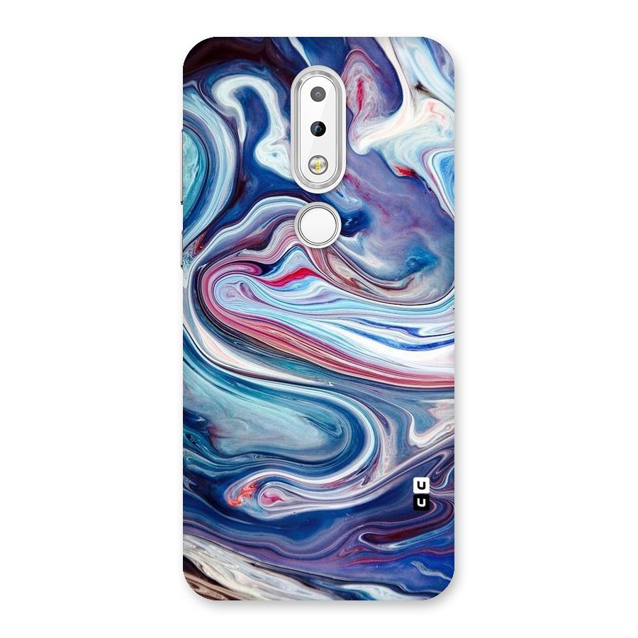 Marble Style Printed Back Case for Nokia 6.1 Plus
