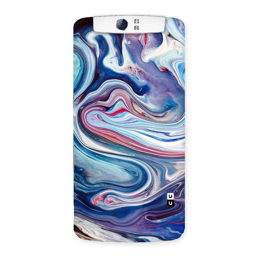 Marble Style Printed Back Case for Oppo N1