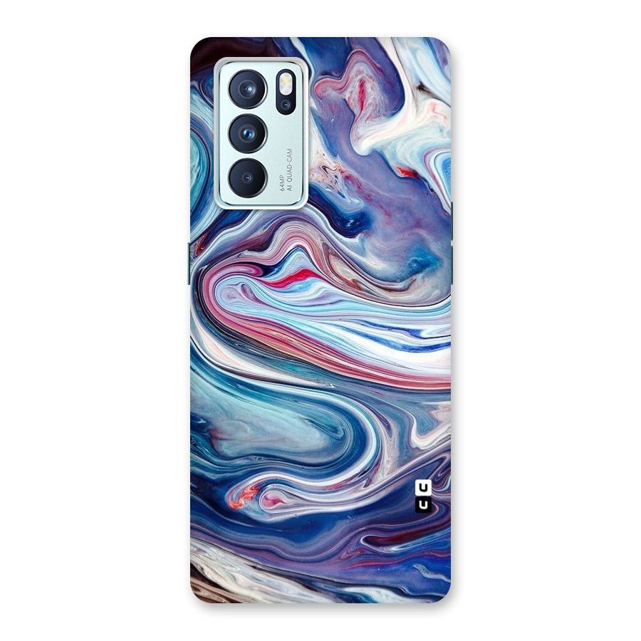 Marble Style Printed Back Case for Oppo Reno6 Pro 5G