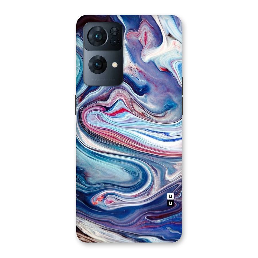 Marble Style Printed Back Case for Oppo Reno7 Pro 5G