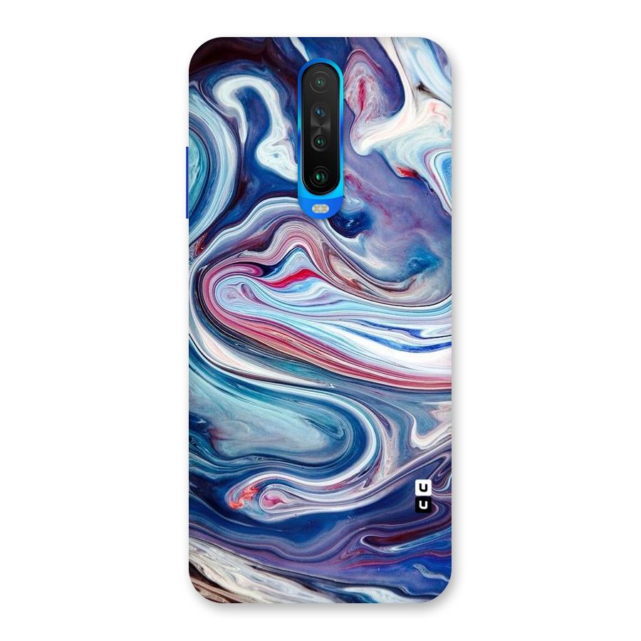 Marble Style Printed Back Case for Poco X2