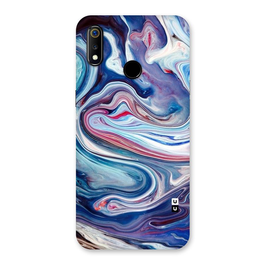Marble Style Printed Back Case for Realme 3