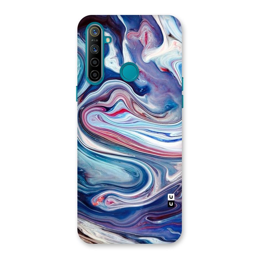 Marble Style Printed Back Case for Realme 5i