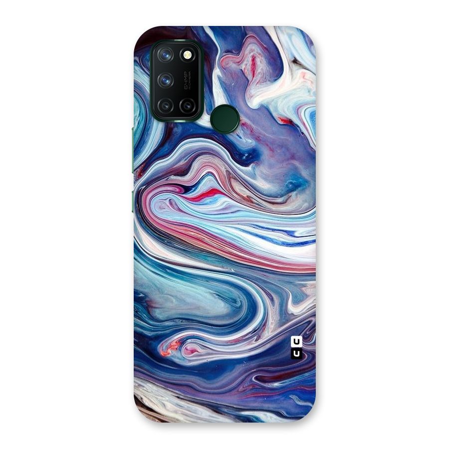 Marble Style Printed Back Case for Realme 7i