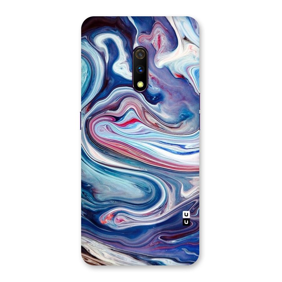 Marble Style Printed Back Case for Realme X