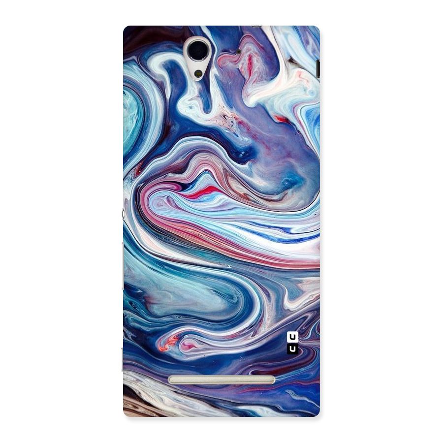 Marble Style Printed Back Case for Sony Xperia C3