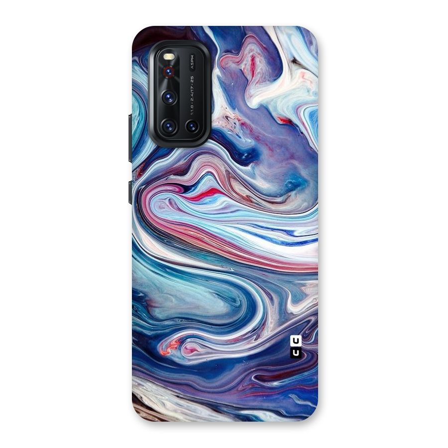 Marble Style Printed Back Case for Vivo V19
