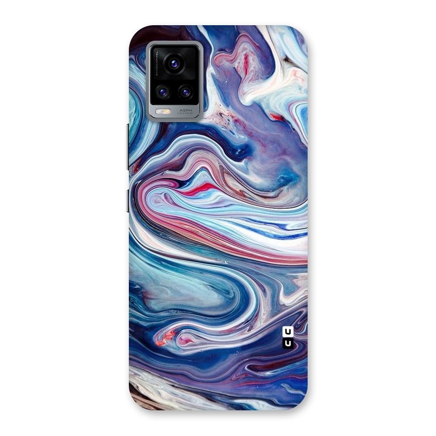 Marble Style Printed Back Case for Vivo V20