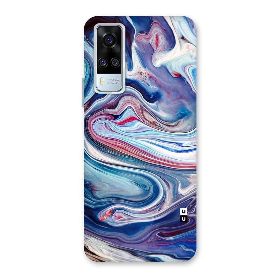 Marble Style Printed Back Case for Vivo Y31
