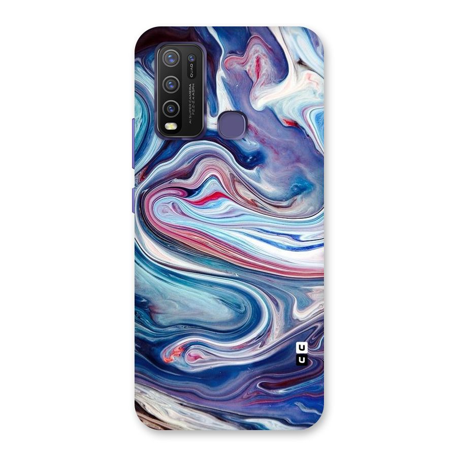 Marble Style Printed Back Case for Vivo Y50