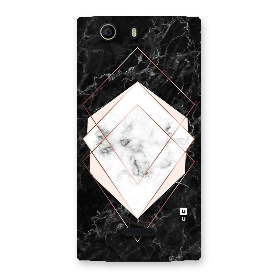 Marble Texture Print Back Case for Canvas Nitro 2 E311