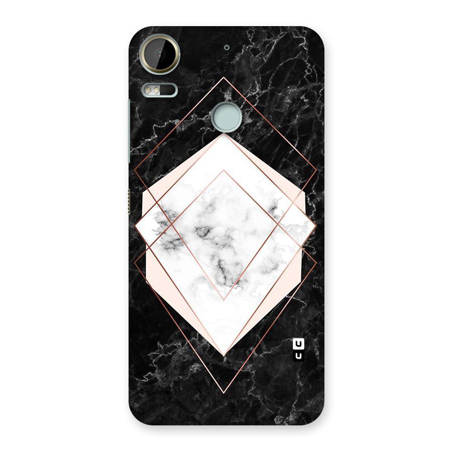 Marble Texture Print Back Case for Desire 10 Pro