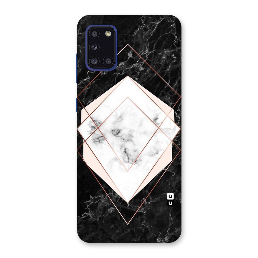 Marble Texture Print Back Case for Galaxy A31