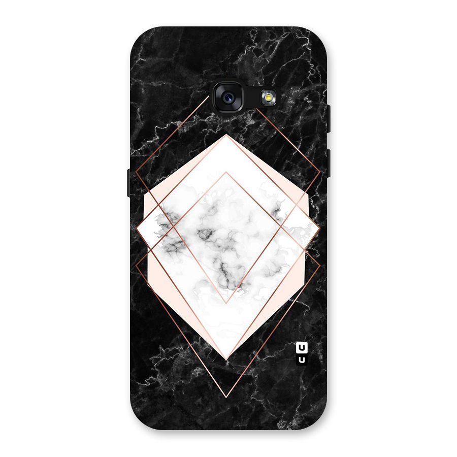 Marble Texture Print Back Case for Galaxy A3 (2017)