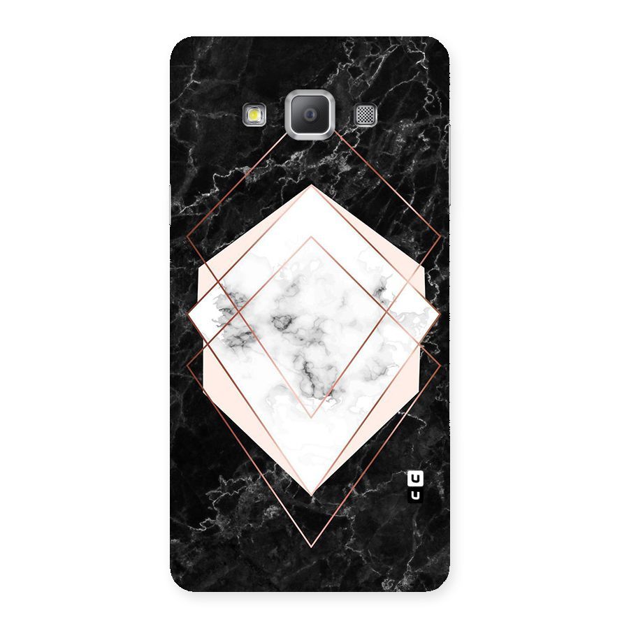 Marble Texture Print Back Case for Galaxy A7