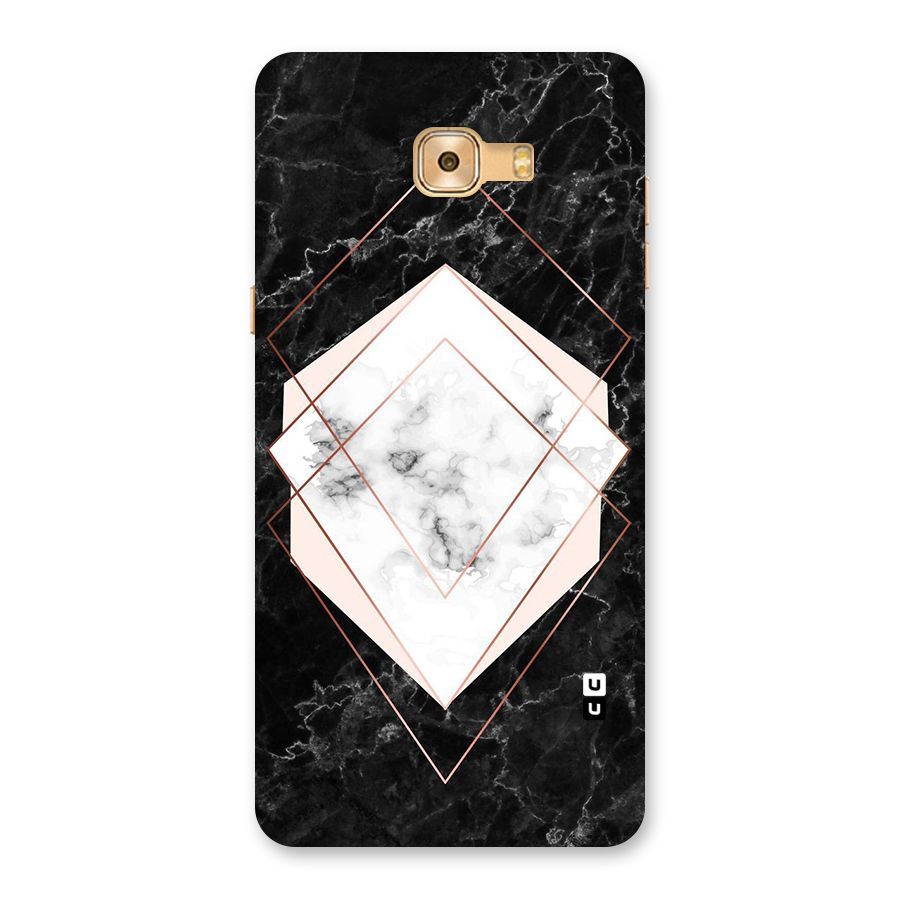 Marble Texture Print Back Case for Galaxy C9 Pro