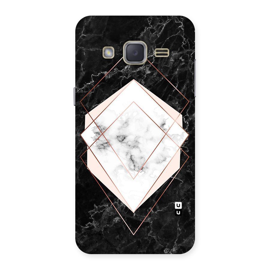 Marble Texture Print Back Case for Galaxy J2