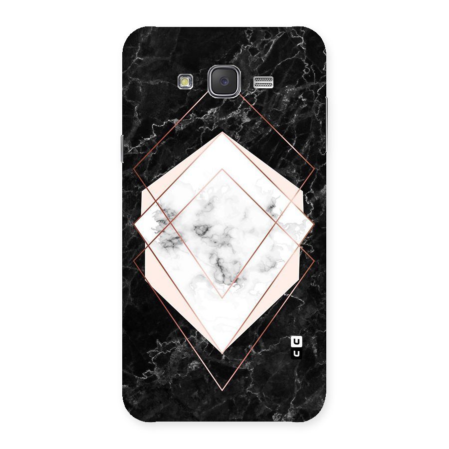 Marble Texture Print Back Case for Galaxy J7