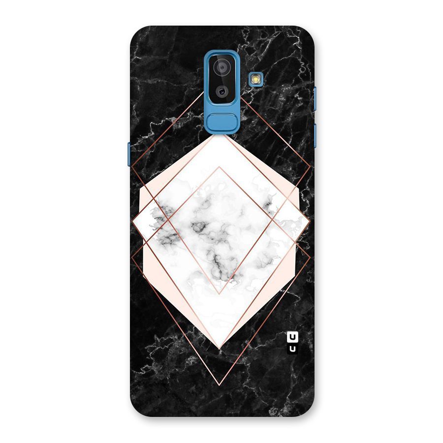 Marble Texture Print Back Case for Galaxy J8