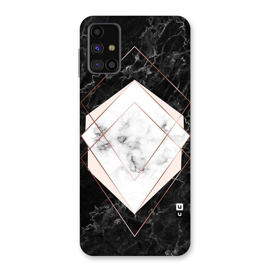 Marble Texture Print Back Case for Galaxy M31s