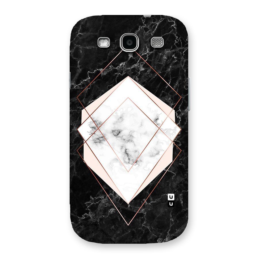 Marble Texture Print Back Case for Galaxy S3