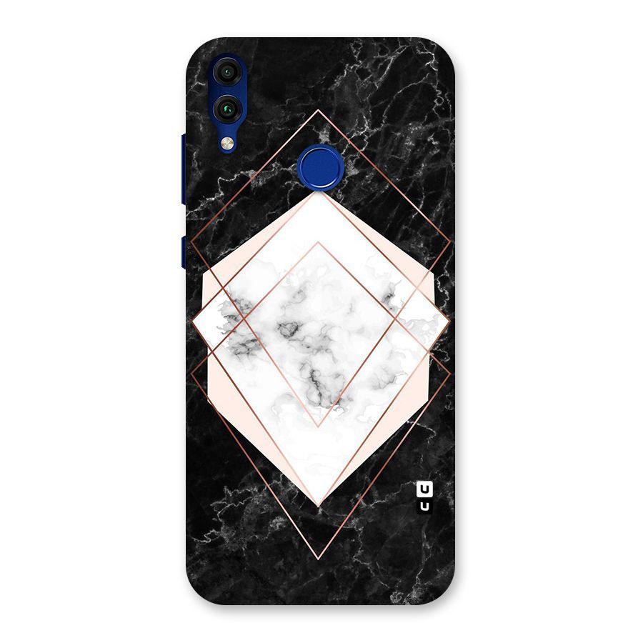 Marble Texture Print Back Case for Honor 8C