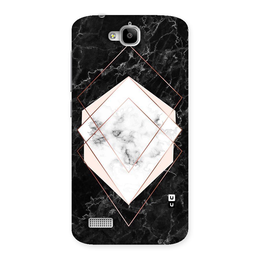 Marble Texture Print Back Case for Honor Holly