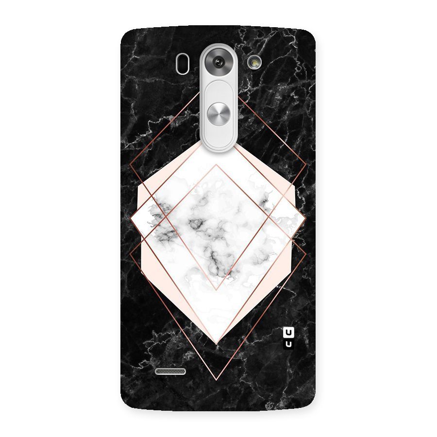 Marble Texture Print Back Case for LG G3 Mini
