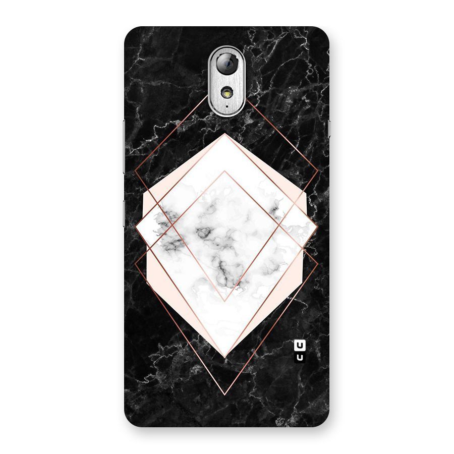 Marble Texture Print Back Case for Lenovo Vibe P1M