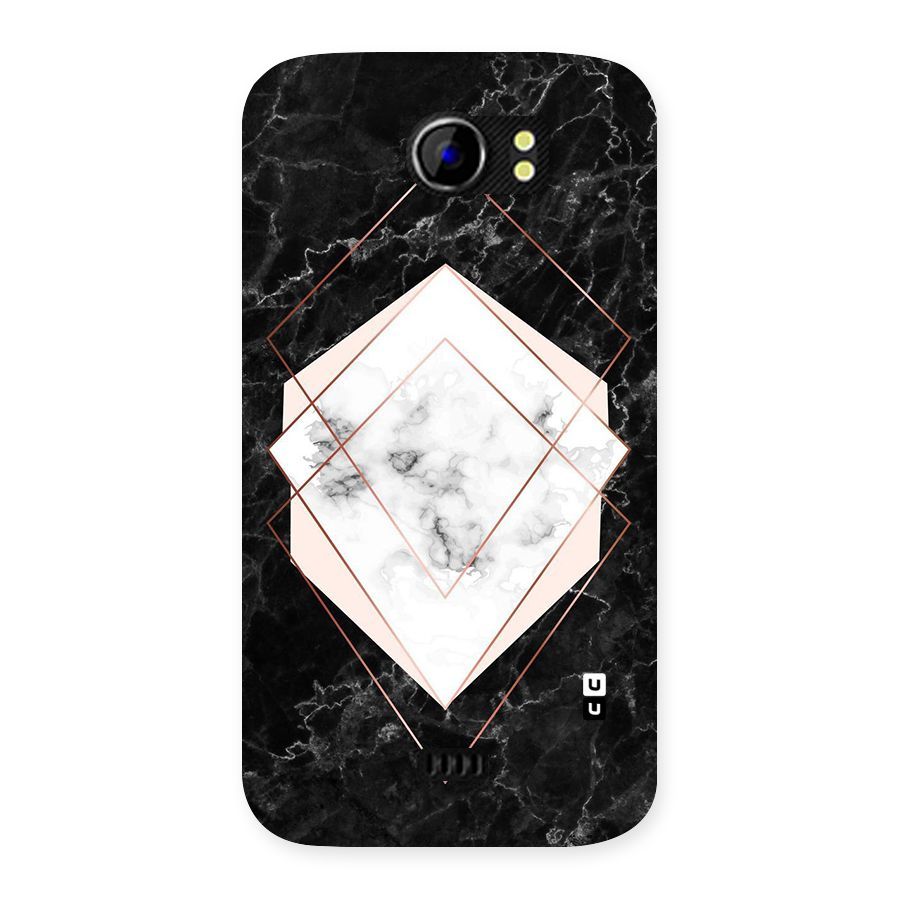 Marble Texture Print Back Case for Micromax Canvas 2 A110