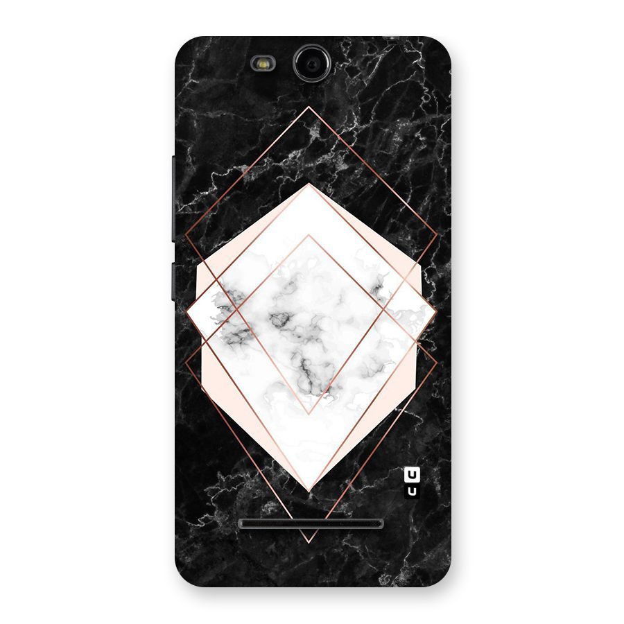 Marble Texture Print Back Case for Micromax Canvas Juice 3 Q392