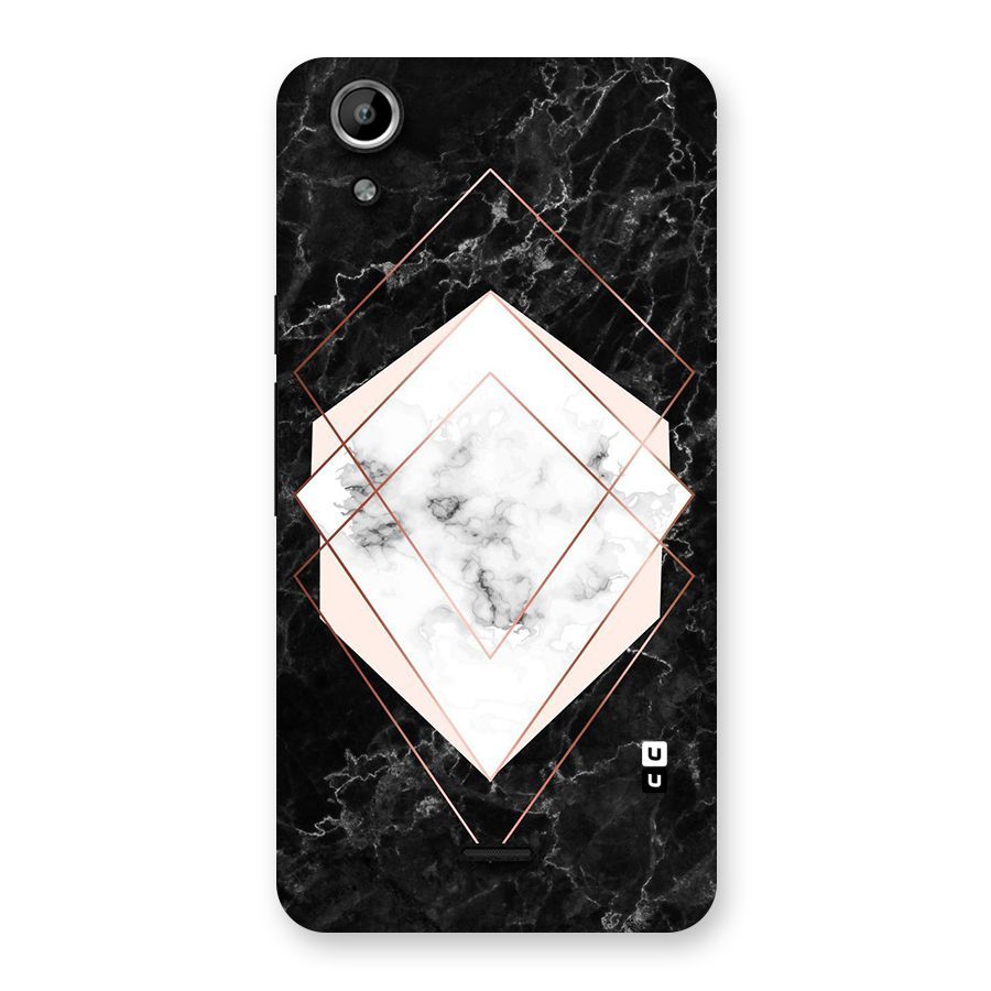 Marble Texture Print Back Case for Micromax Canvas Selfie Lens Q345