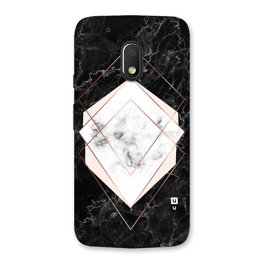 Marble Texture Print Back Case for Moto G4 Play