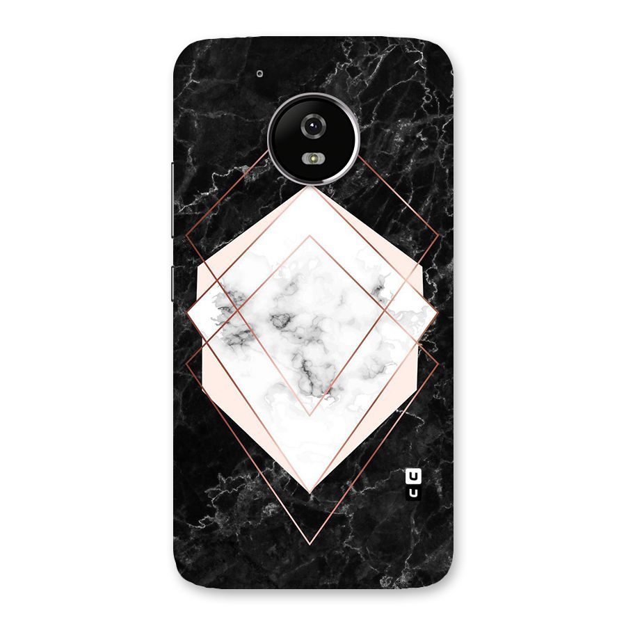Marble Texture Print Back Case for Moto G5