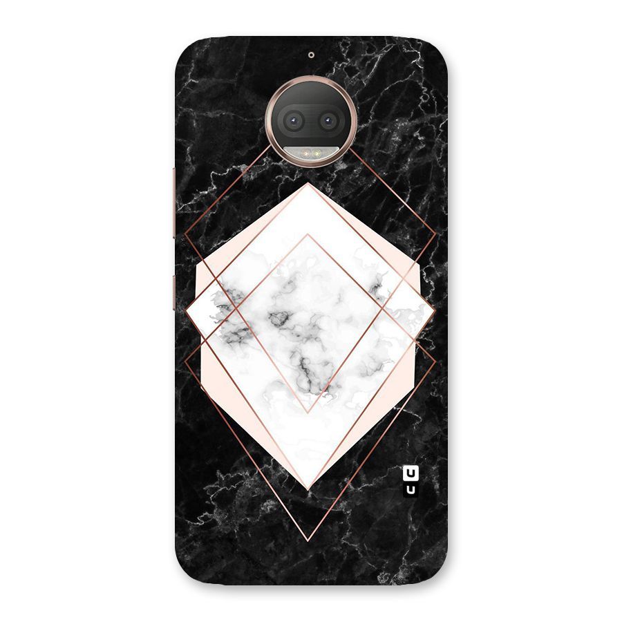 Marble Texture Print Back Case for Moto G5s Plus