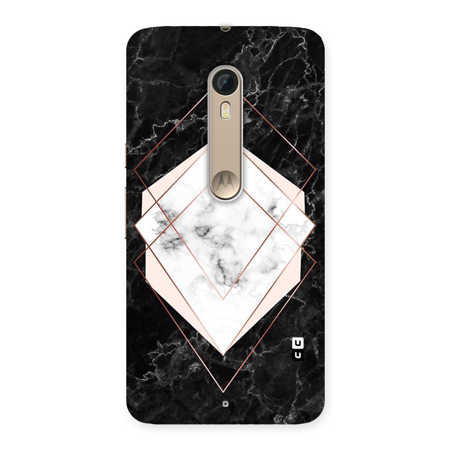 Marble Texture Print Back Case for Motorola Moto X Style