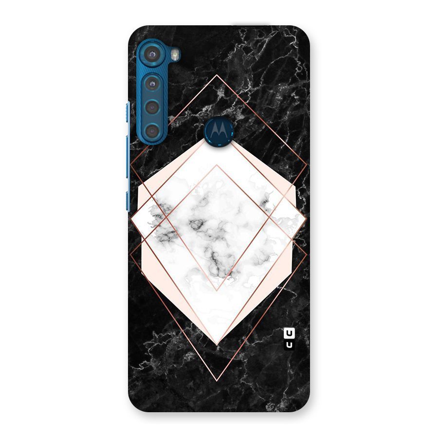 Marble Texture Print Back Case for Motorola One Fusion Plus