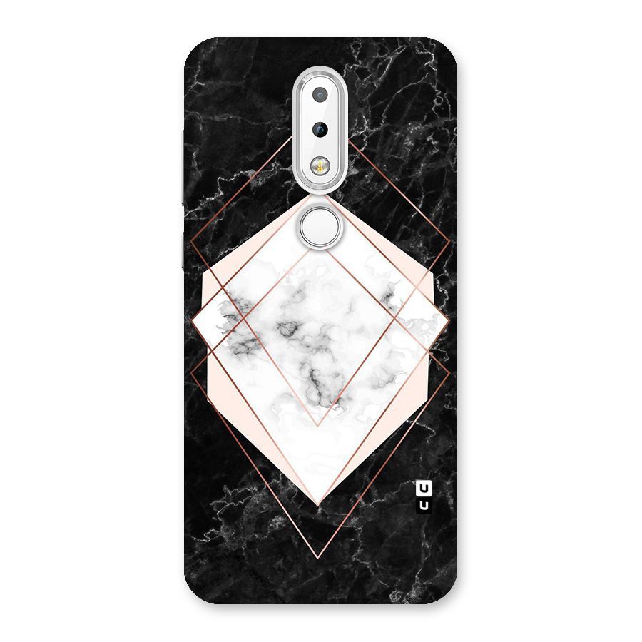 Marble Texture Print Back Case for Nokia 6.1 Plus