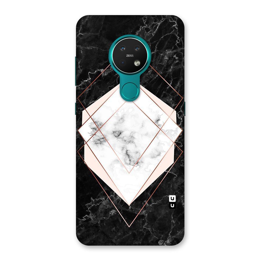 Marble Texture Print Back Case for Nokia 7.2