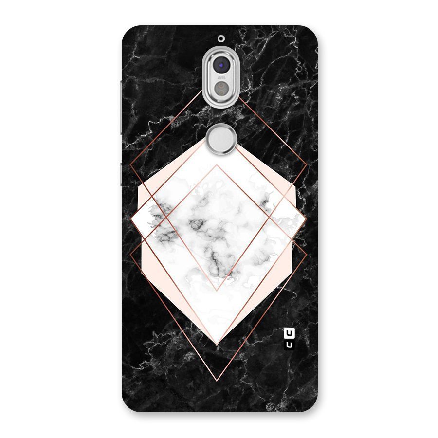 Marble Texture Print Back Case for Nokia 7